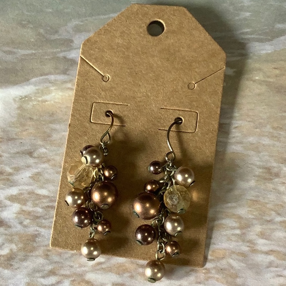 Brown Earrings